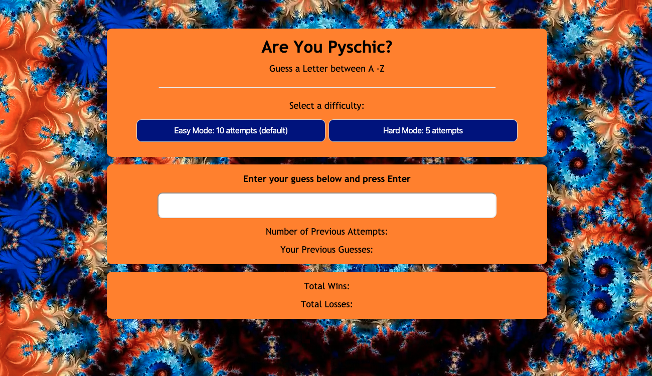 Psychic Game